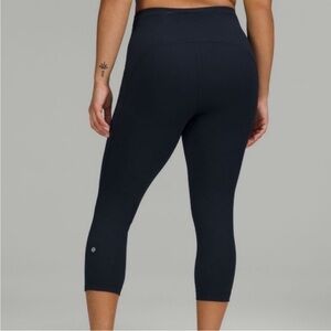Lululemon Swift Speed High-Rise Crop 21" True Navy Size 4